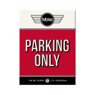 Mini - Parking Only Red