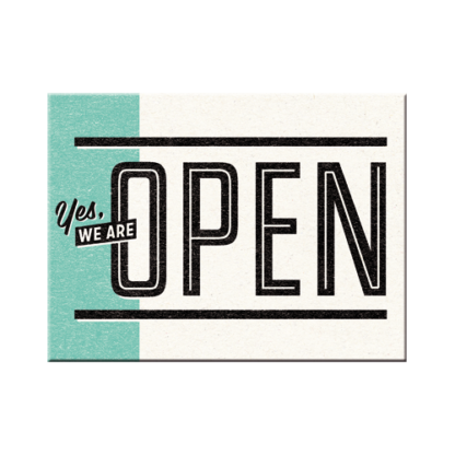 Yes, we are Open