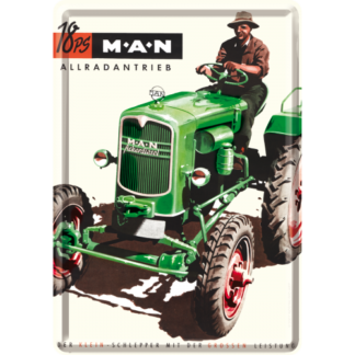 MAN Traktor Grün