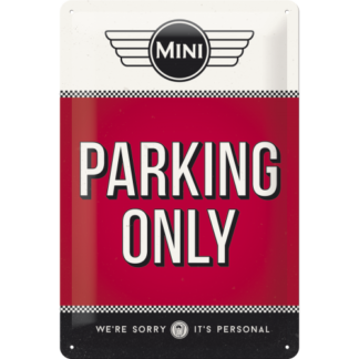 Mini - Parking Only Red