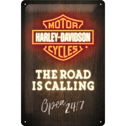Harley-Davidson - Road is Calling Neon