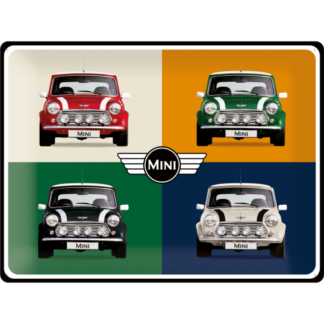 Mini - 4 Cars Pop Art