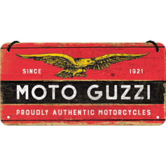 Moto Guzzi - Logo Wood