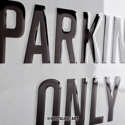 BMW - Parking Only White