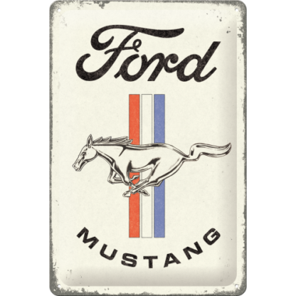 Ford Mustang - Horse & Stripes Logo