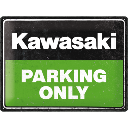 Kawasaki - Parking Only Green