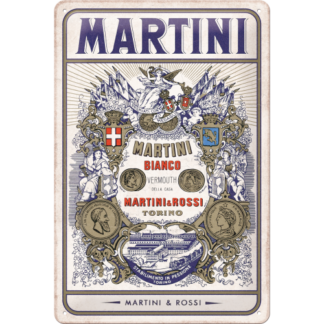 Martini - Bianco Vermouth Label