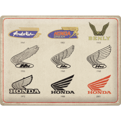 Honda MC - Logo Evolution