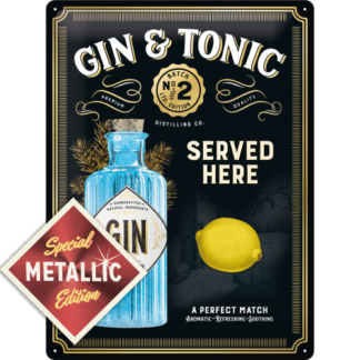 Gin & Tonic Served Here - Special Edition